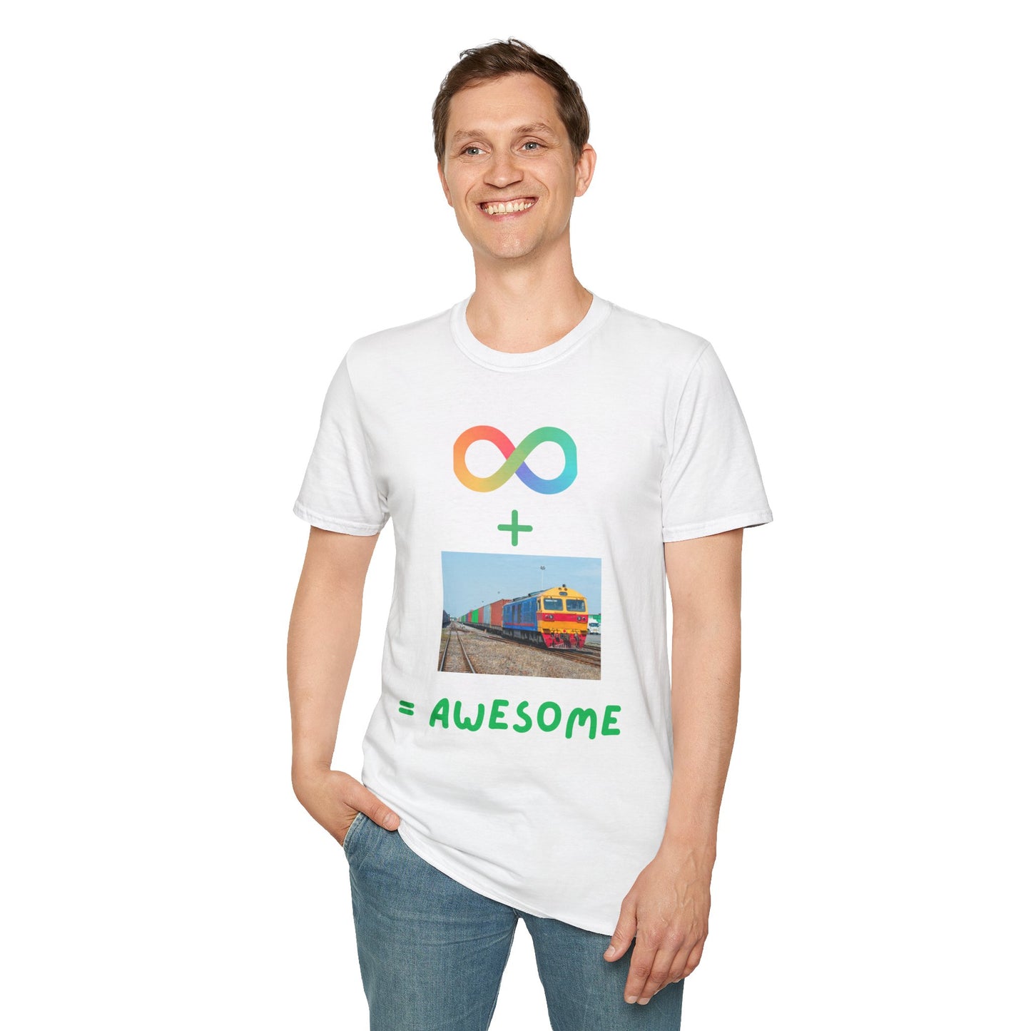autism acceptance train lover special interest t-shirt
