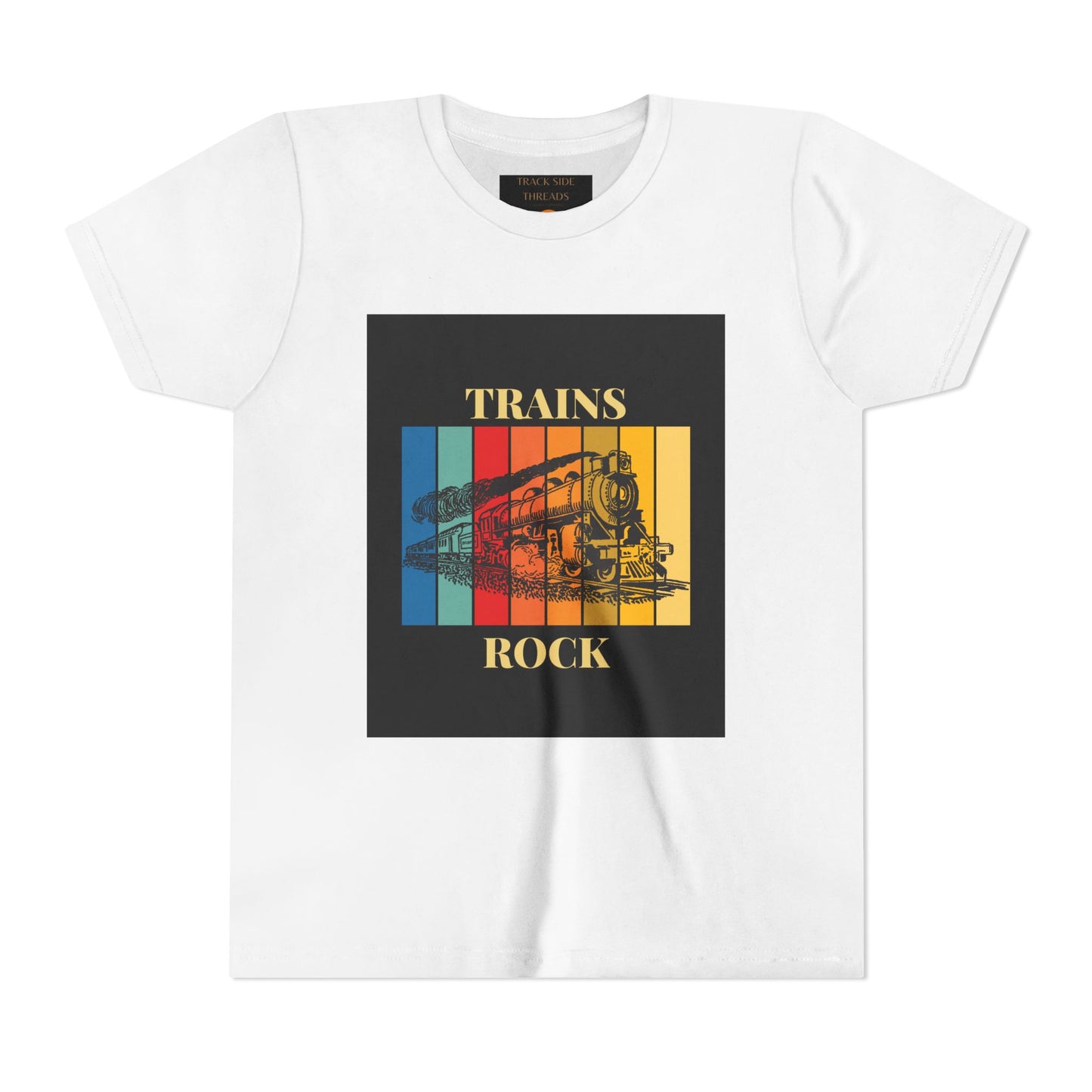 Kids Train Lover T-Shirt | Youth Railfan Tee – Trains Rock