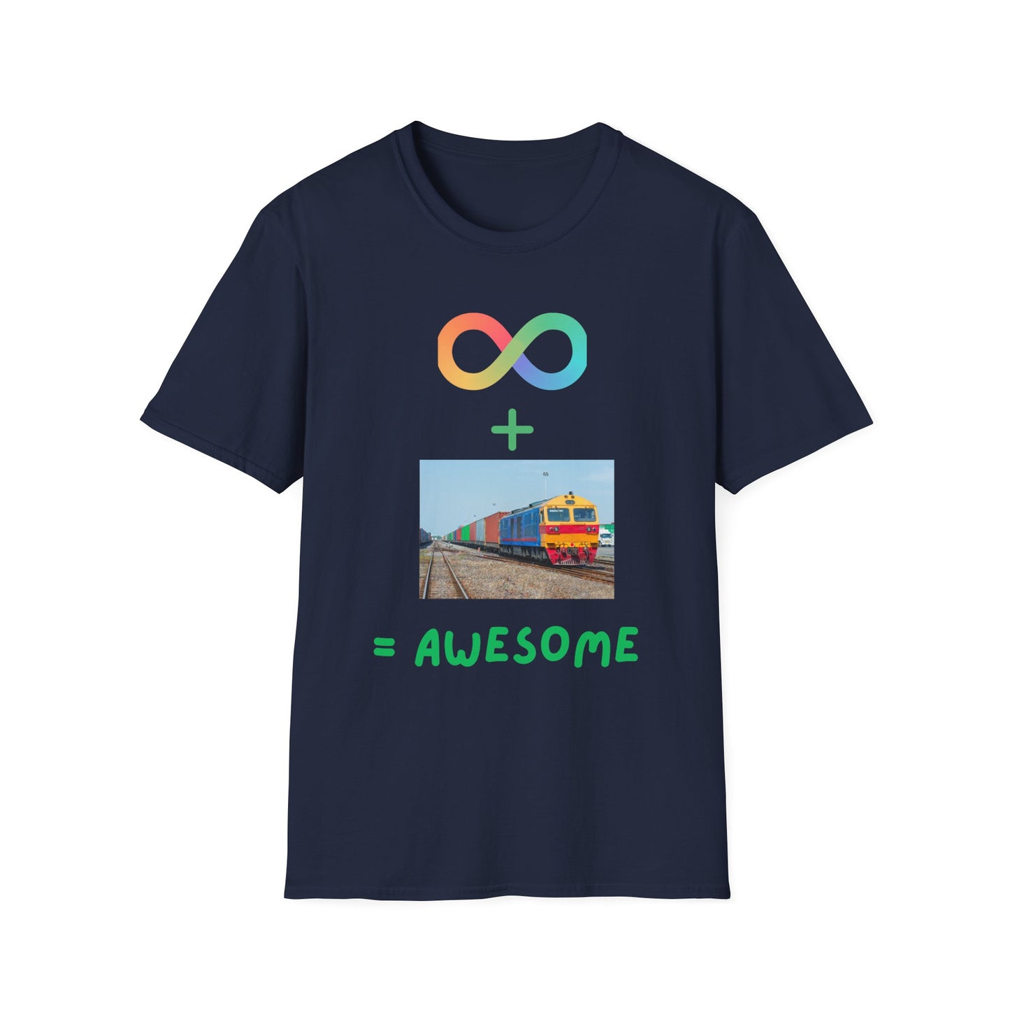 autism acceptance train lover special interest t-shirt