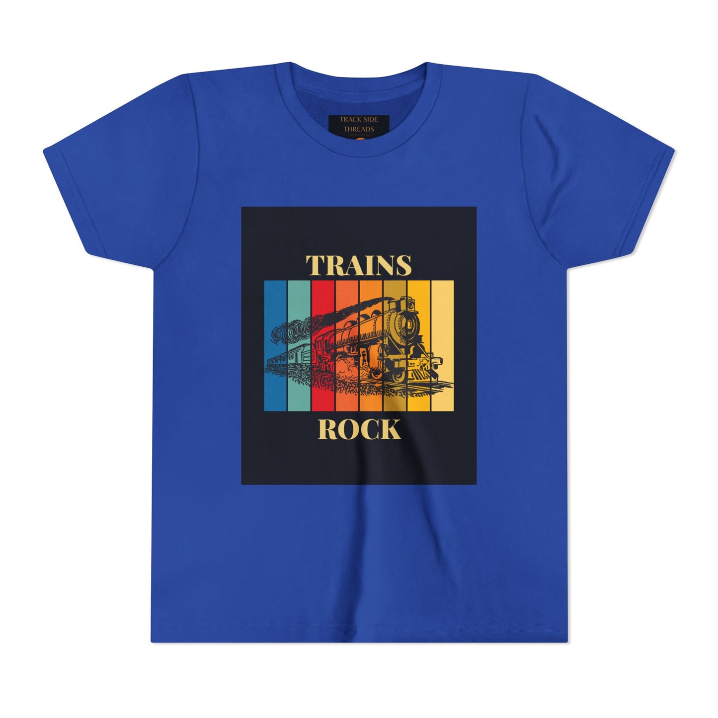 Kids Train Lover T-Shirt | Youth Railfan Tee – Trains Rock