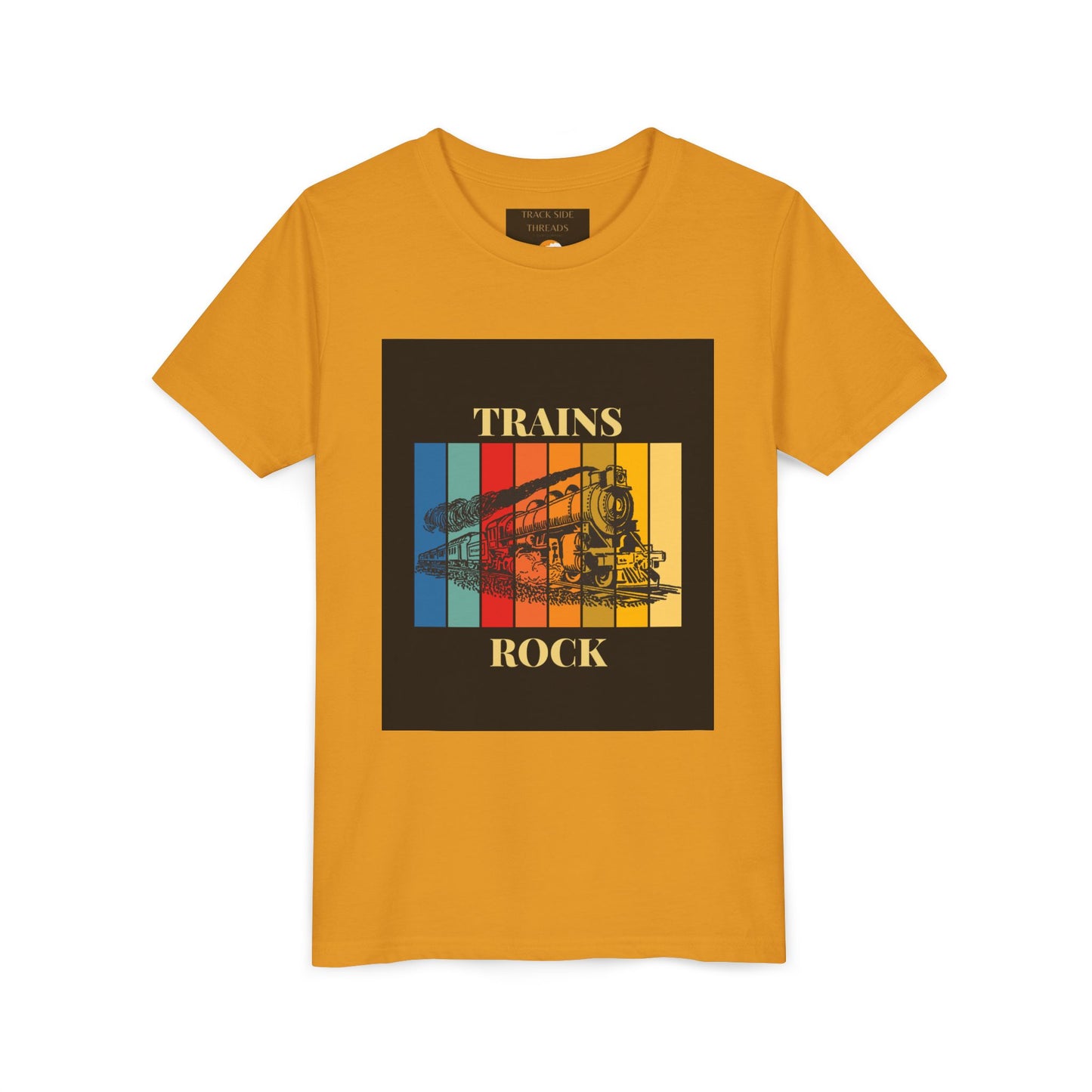 Kids Train Lover T-Shirt | Youth Railfan Tee – Trains Rock
