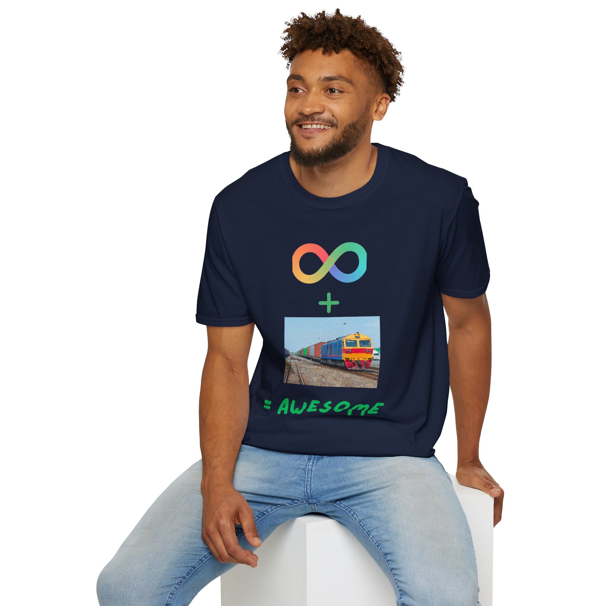 autism acceptance train lover special interest t-shirt