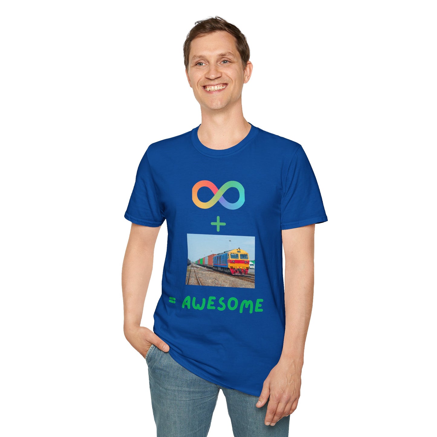 autism acceptance train lover special interest t-shirt
