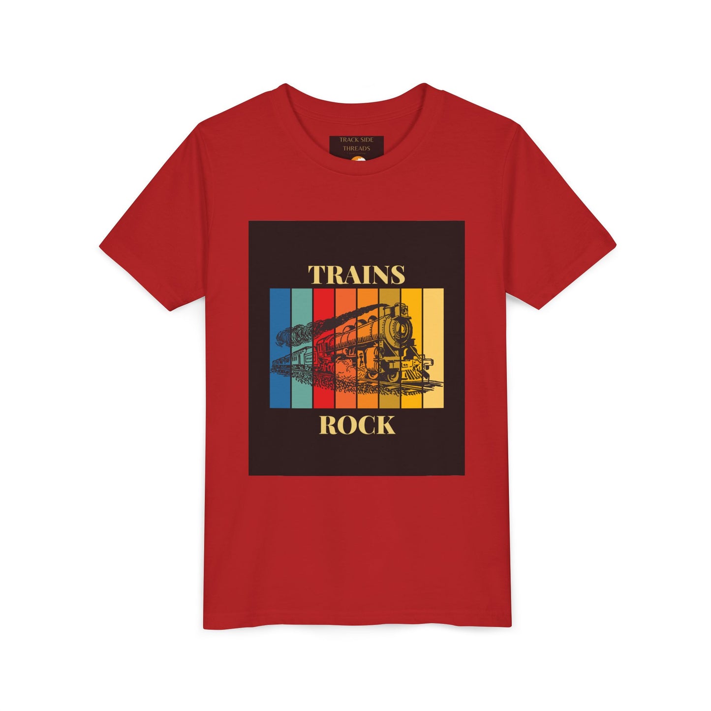 Kids Train Lover T-Shirt | Youth Railfan Tee – Trains Rock