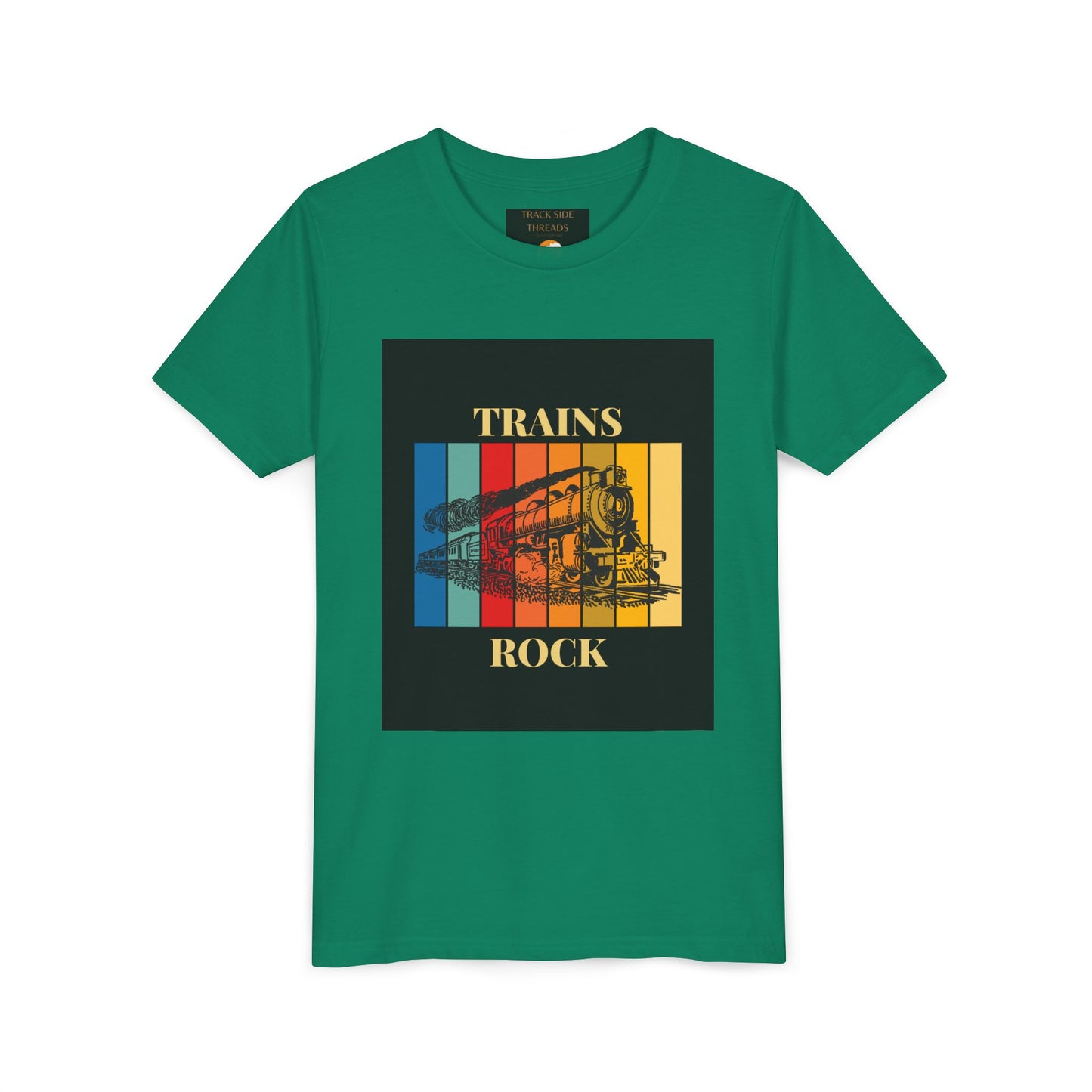 Kids Train Lover T-Shirt | Youth Railfan Tee – Trains Rock