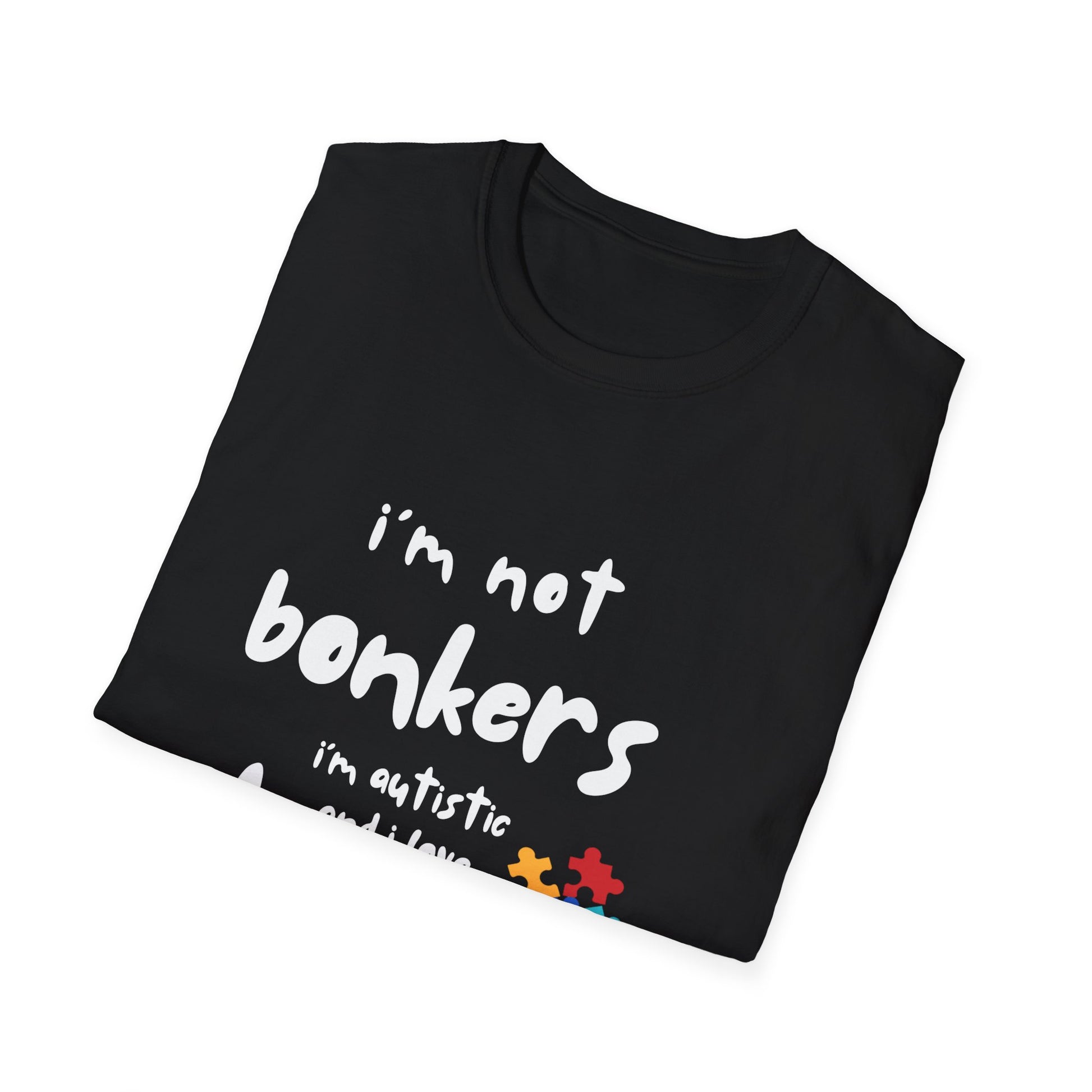 I’m Not Bonkers – Autism Acceptance Train Lover T-Shirt