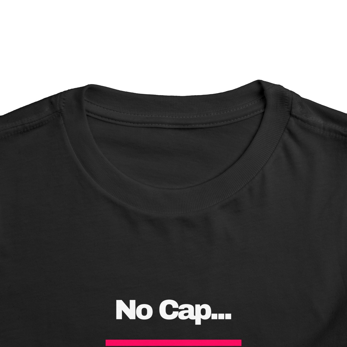 Toddler Train Lover T-Shirt | No Cap Trains Are Awesome Fun Train Graphic (2T–5T)