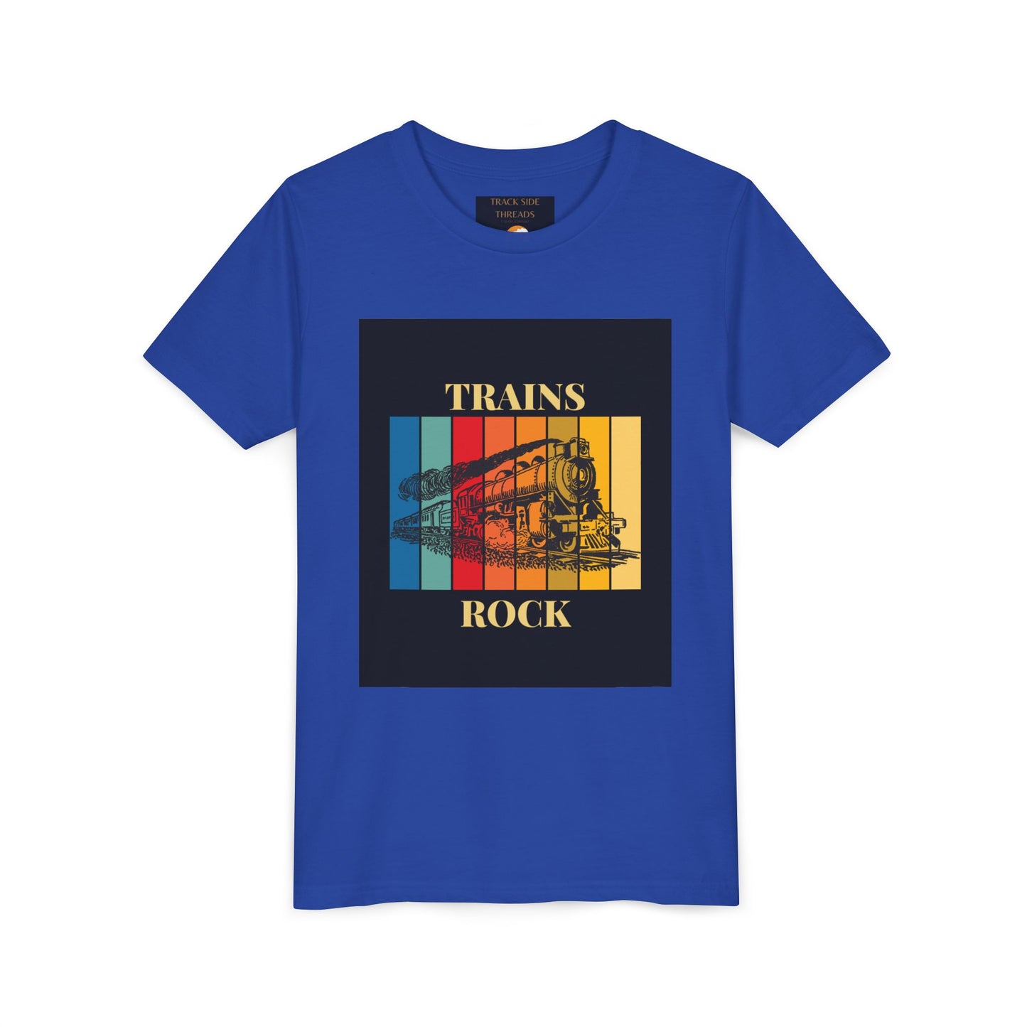 Kids Train Lover T-Shirt | Youth Railfan Tee – Trains Rock