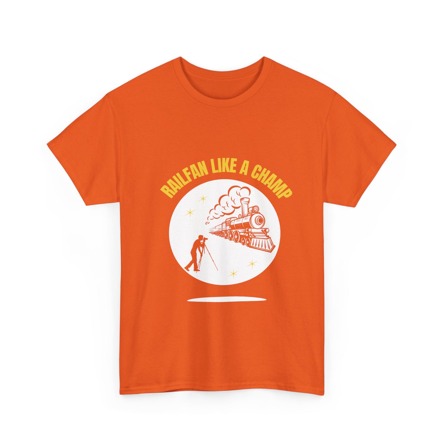 Classic railway train lover graphic t-shirt