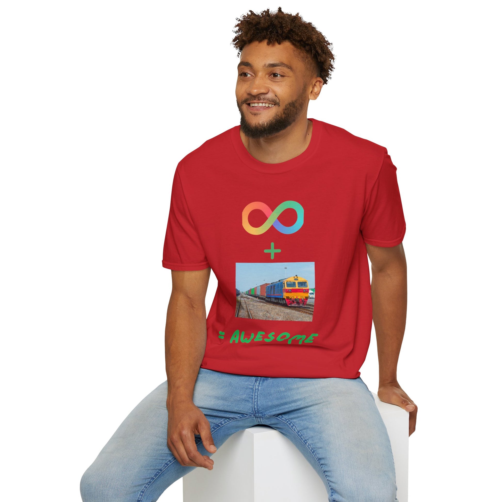 autism acceptance train lover special interest t-shirt