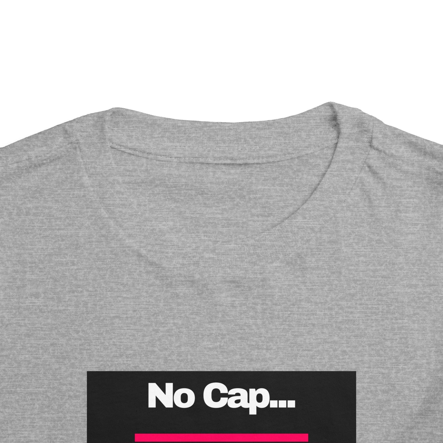 Toddler Train Lover T-Shirt | No Cap Trains Are Awesome Fun Train Graphic (2T–5T)