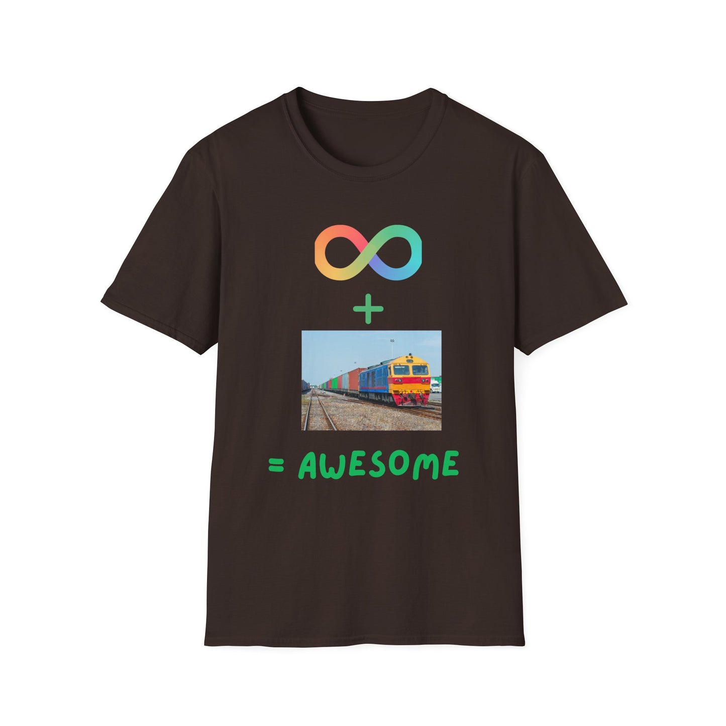 autism acceptance train lover special interest t-shirt