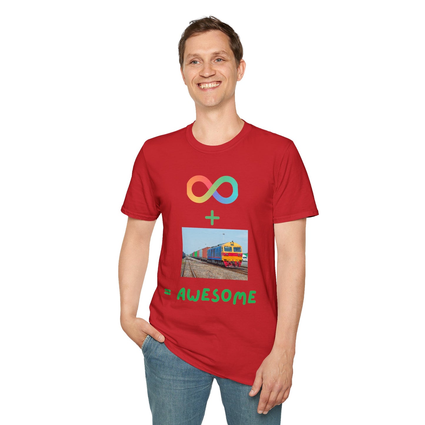 autism acceptance train lover special interest t-shirt