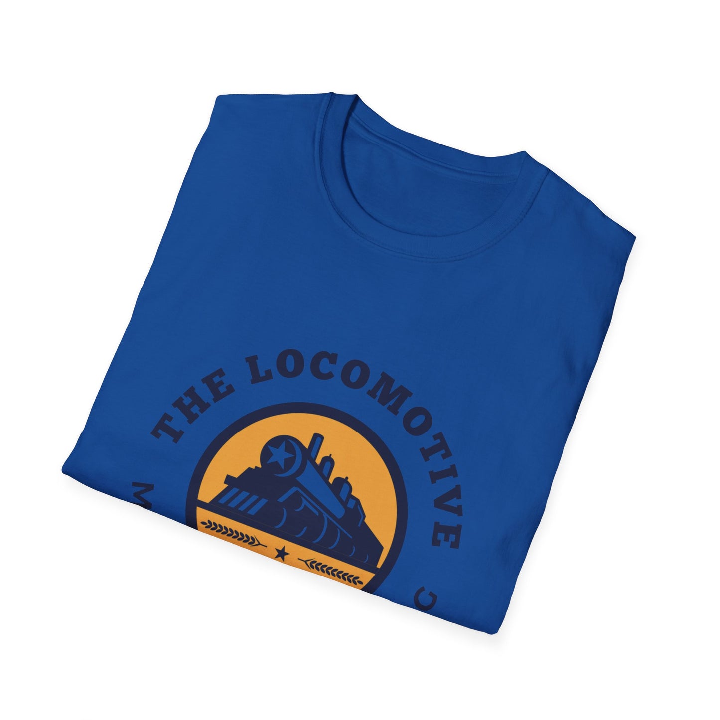 Trains Are My Happy Place – Train Lover Graphic T-Shirt