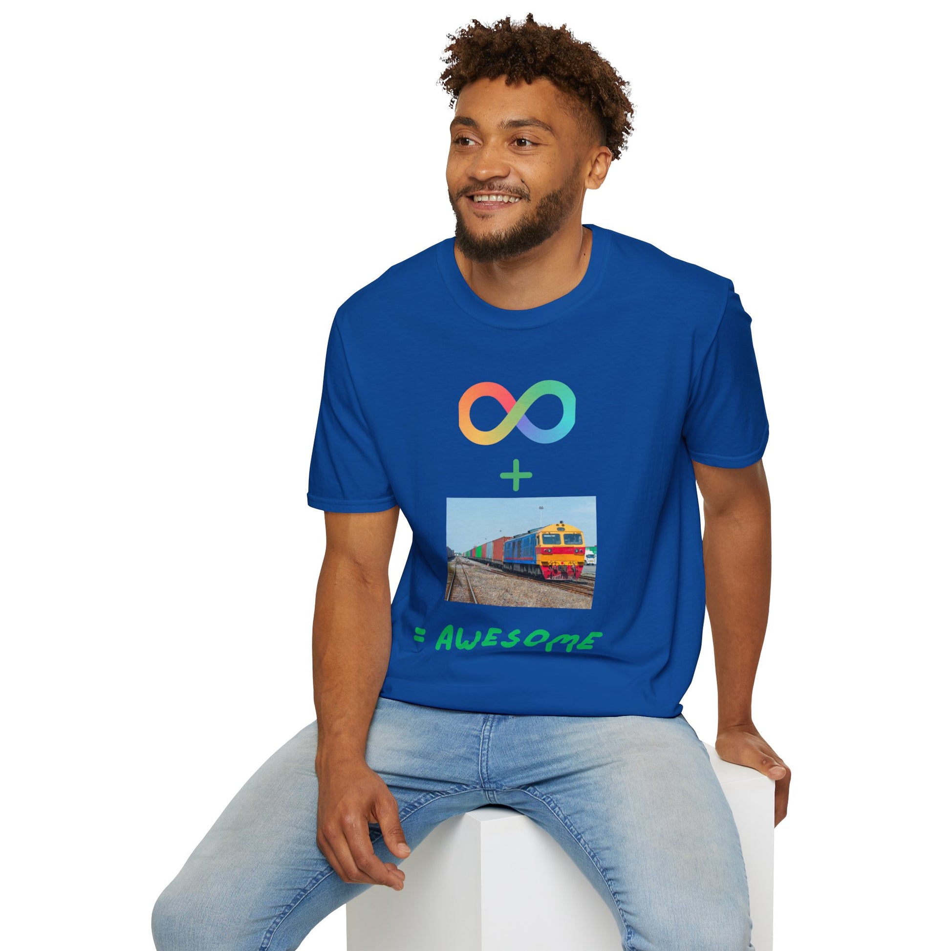 autism acceptance train lover special interest t-shirt
