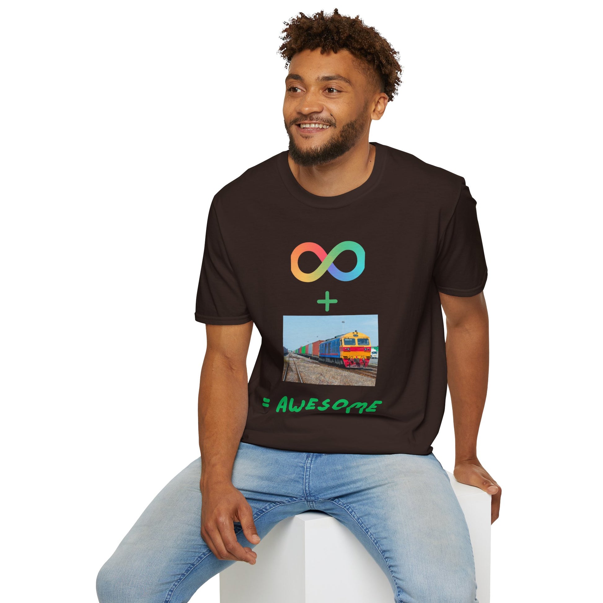 autism acceptance train lover special interest t-shirt
