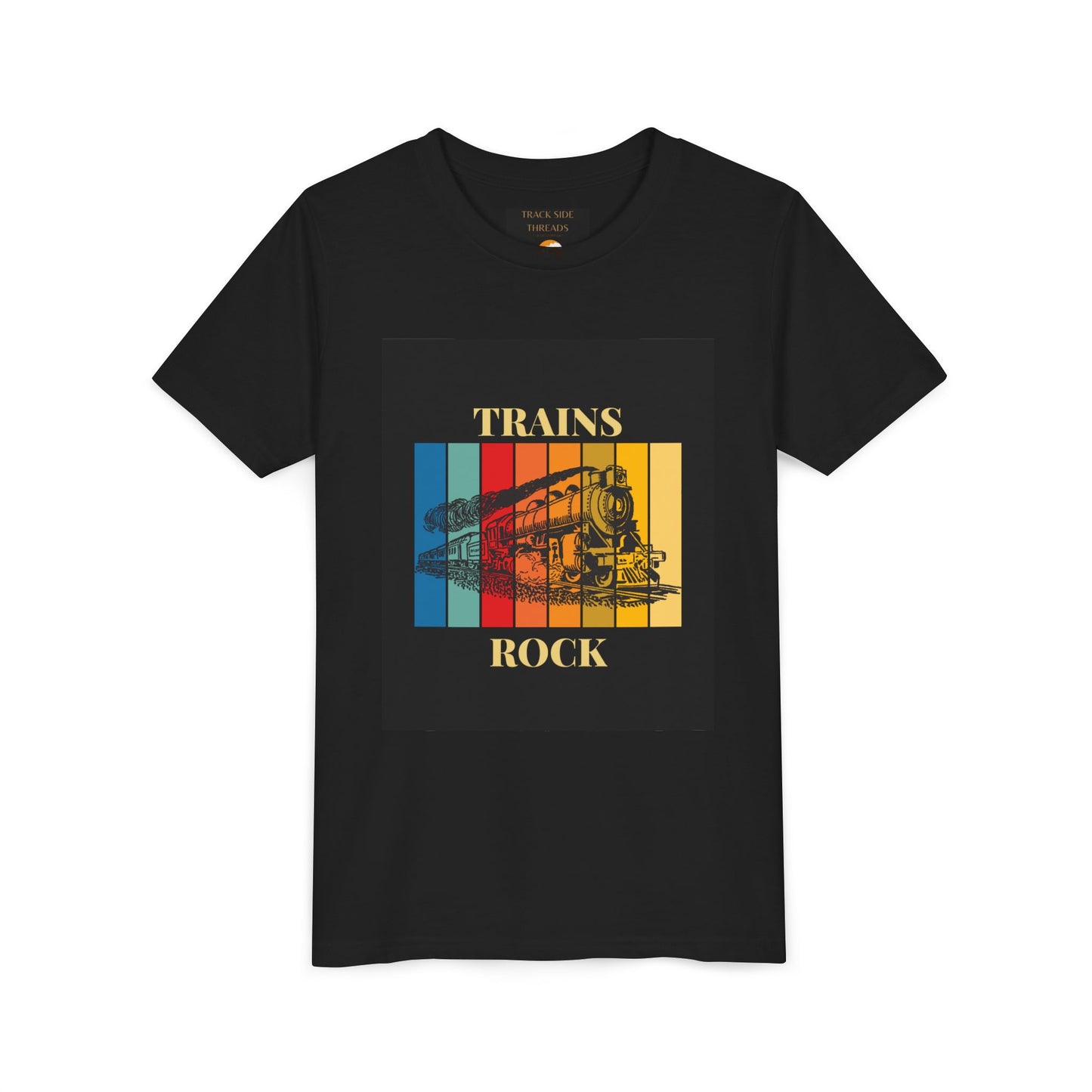 Kids Train Lover T-Shirt | Youth Railfan Tee – Trains Rock