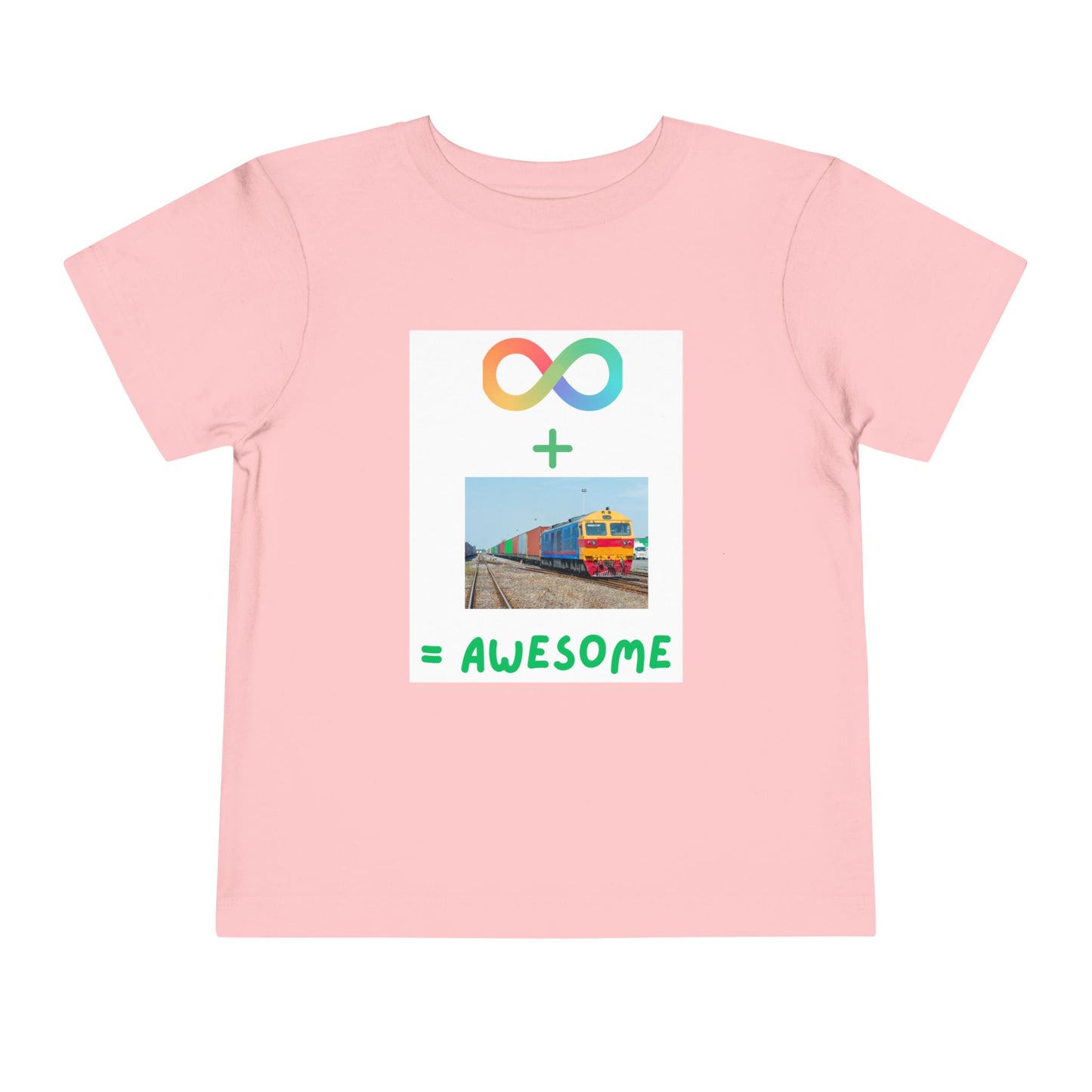 Autism Acceptance Toddler Train Lover T-Shirt | Special Interest Tee (2T–5T)