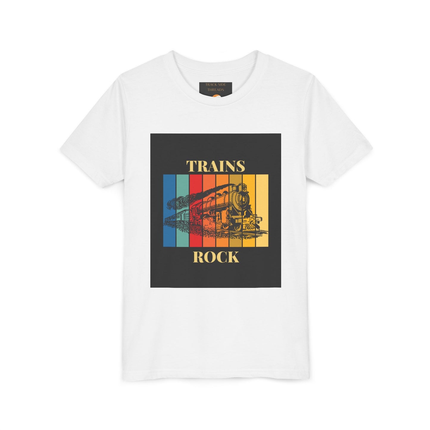 Kids Train Lover T-Shirt | Youth Railfan Tee – Trains Rock