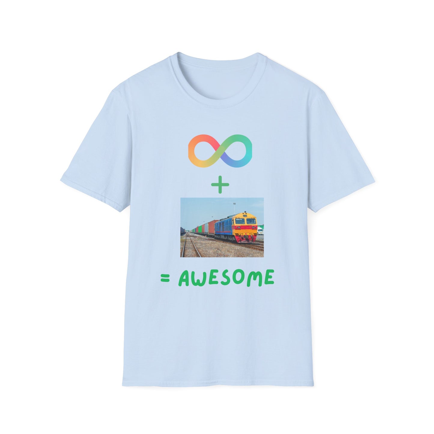 autism acceptance train lover special interest t-shirt