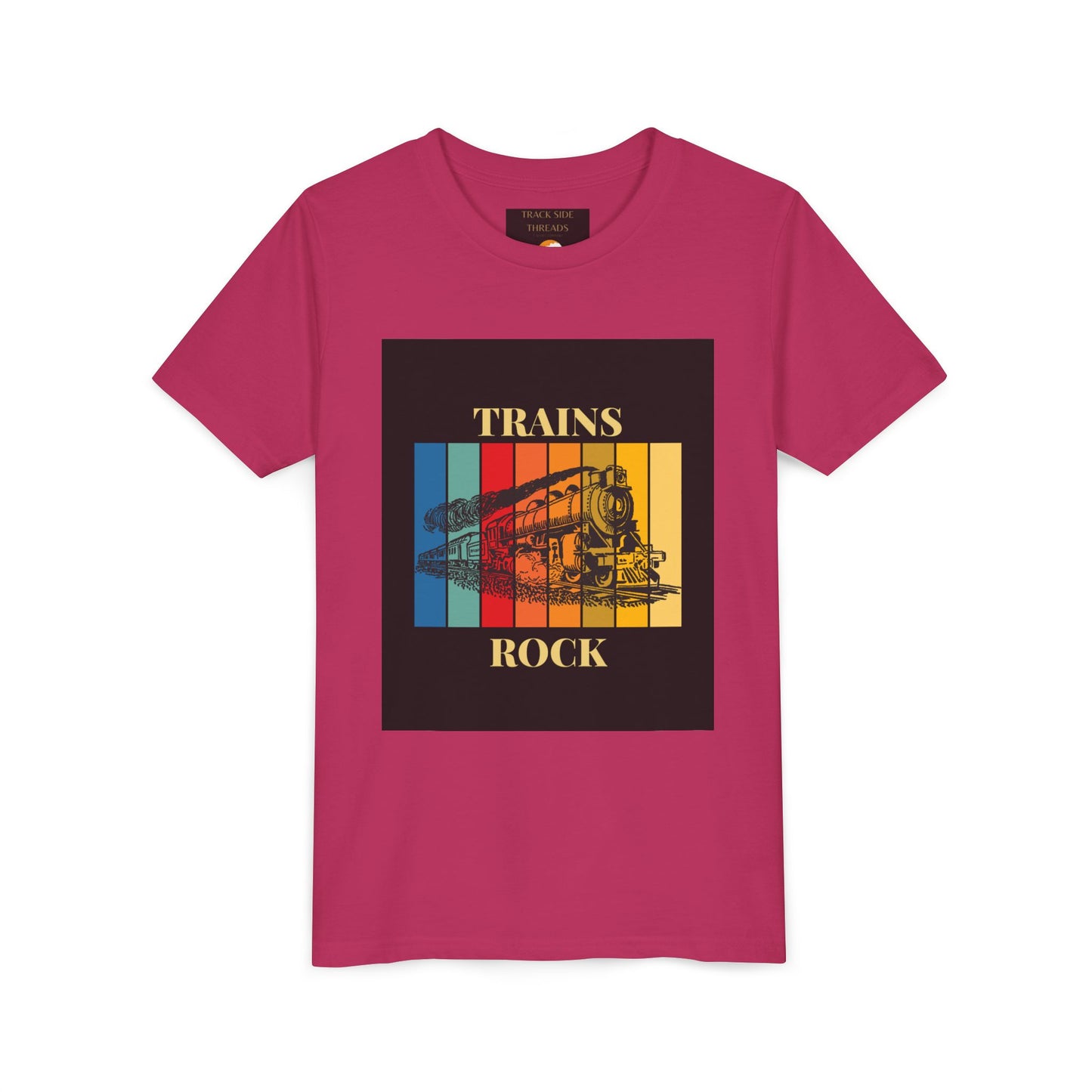 Kids Train Lover T-Shirt | Youth Railfan Tee – Trains Rock