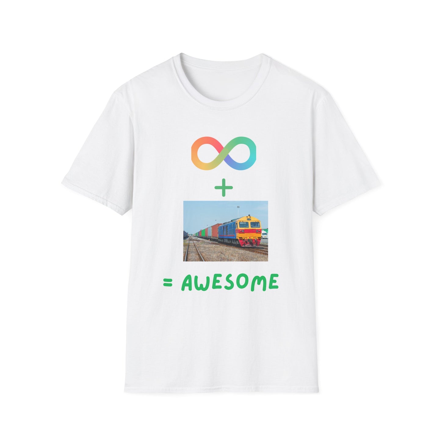 autism acceptance train lover special interest t-shirt