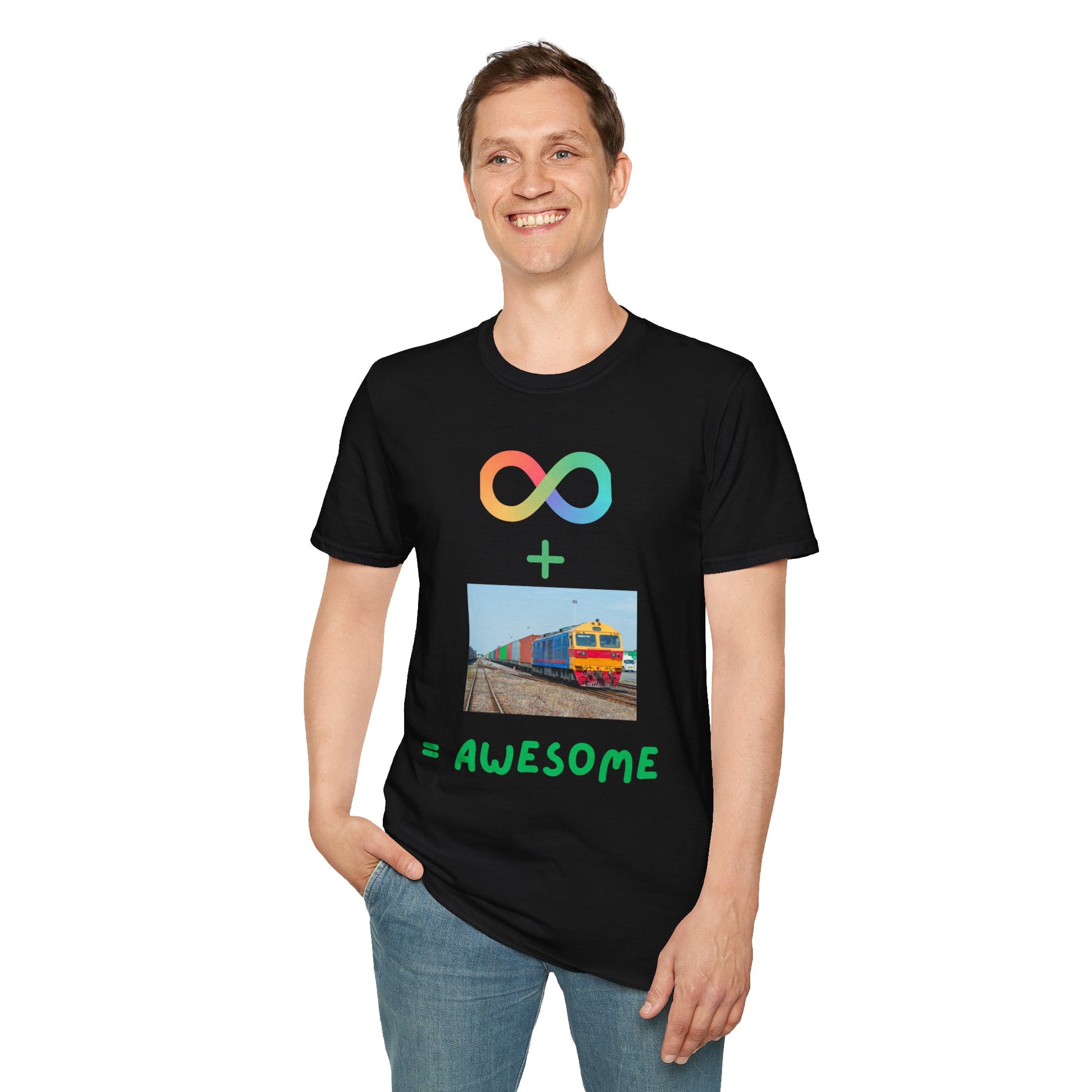 autism acceptance train lover special interest t-shirt