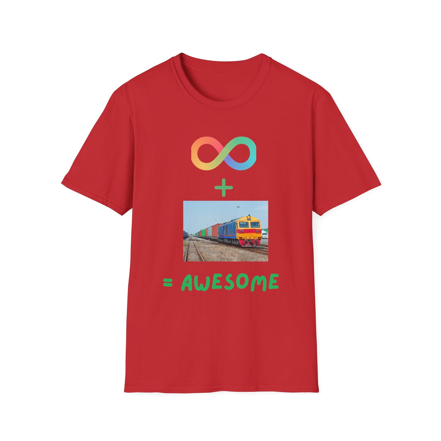 autism acceptance train lover special interest t-shirt