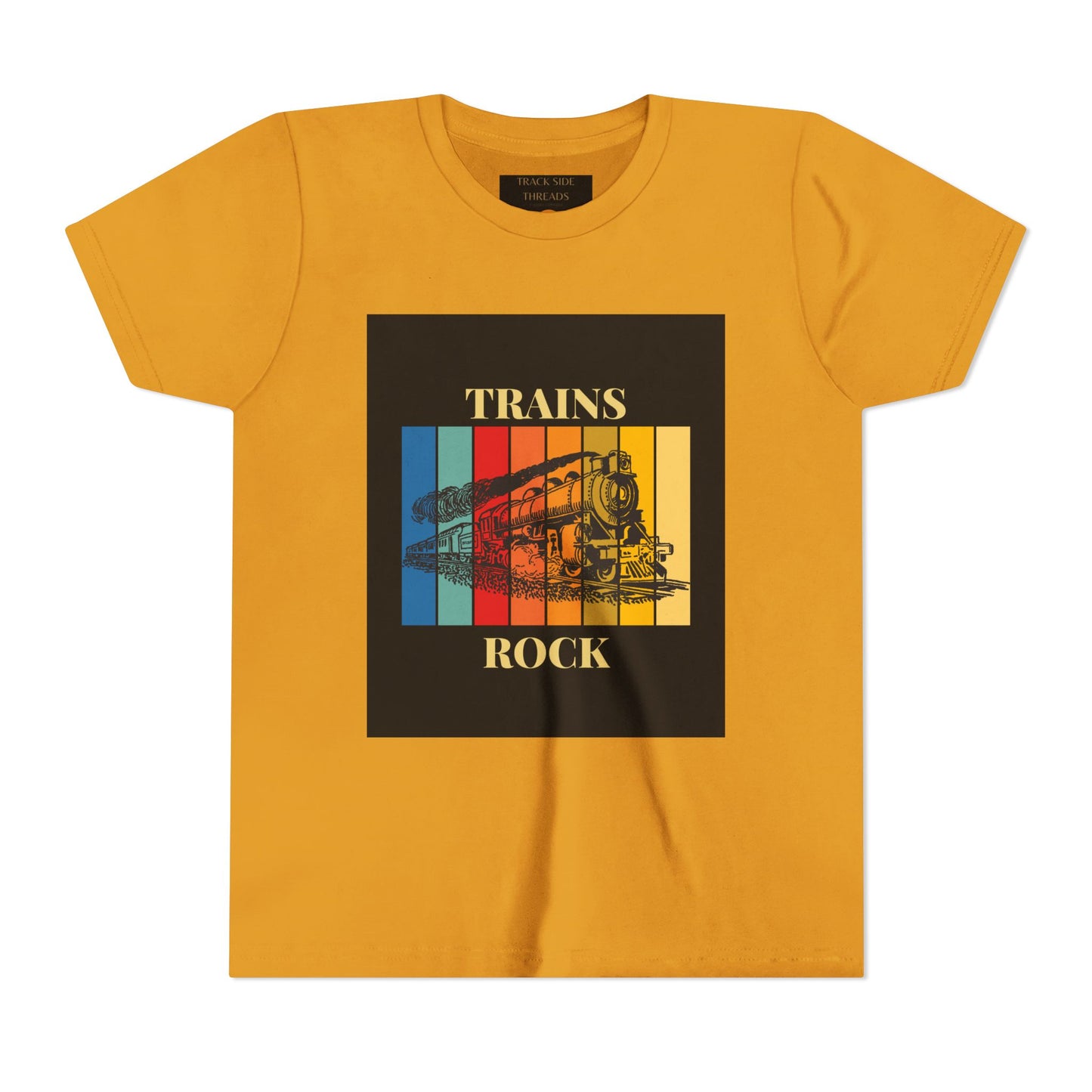Kids Train Lover T-Shirt | Youth Railfan Tee – Trains Rock